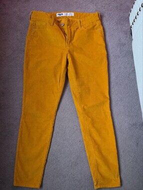 Old Navy RockStar Super Skinny High Rise Pants - Mustard